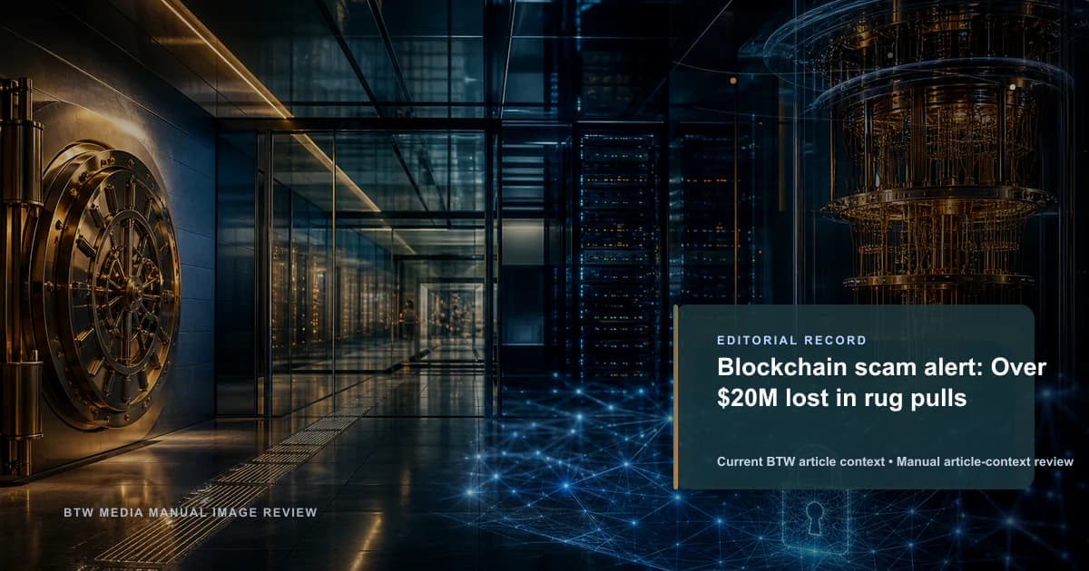 ブロックチェーン詐欺警告:ラグプルで 2000 万ドル以上が失われる