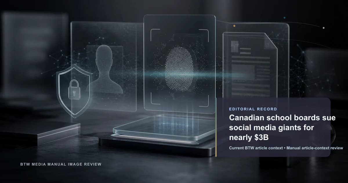 Canadian school boards sue social media giants for nearly $3B