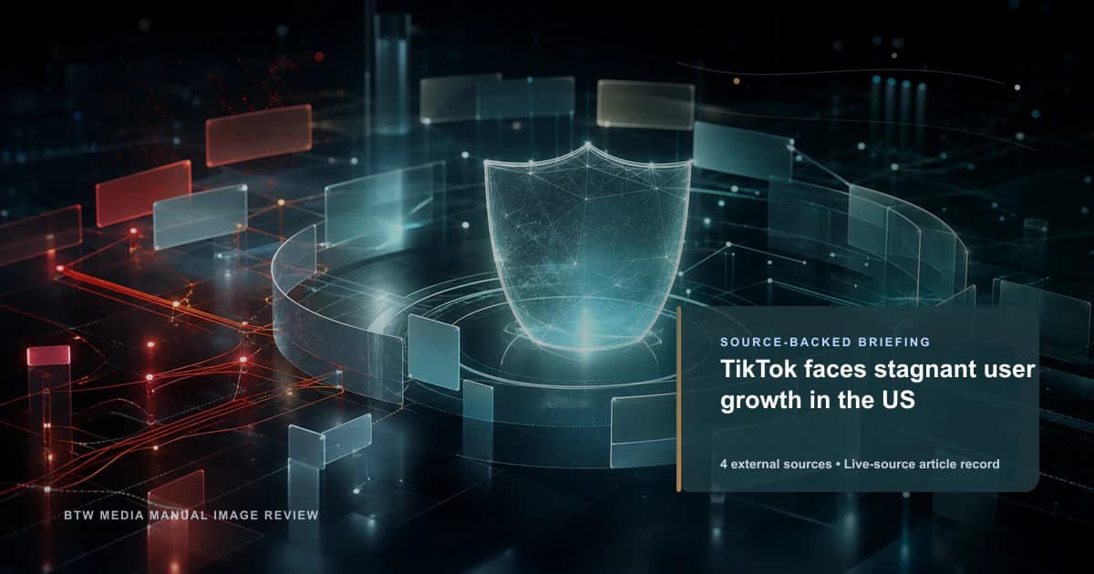 TikTok 在美国面临用户增长停滞