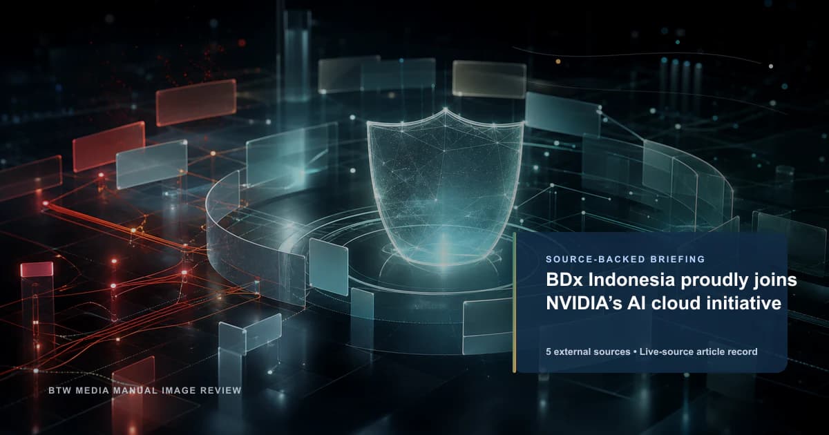 BDx Indonesia 自豪加入 NVIDIA AI 云倡议
