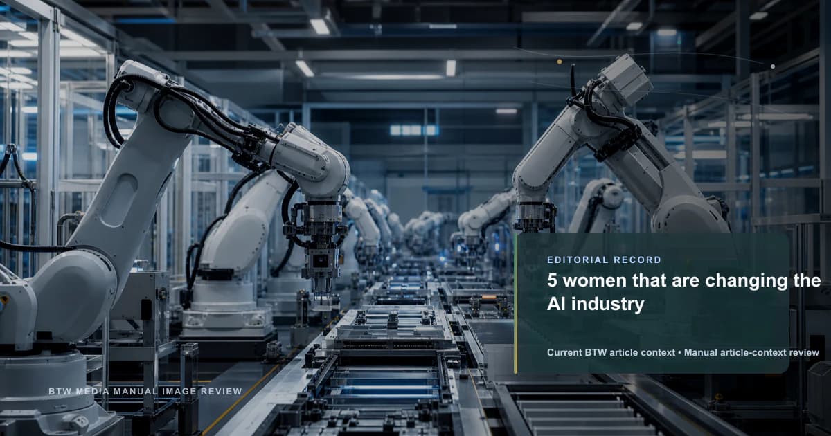 5 femmes qui changent l'industrie de l'IA