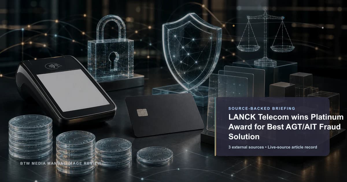 LANCK Telecom remporte le Platinum Award de la meilleure solution anti-fraude AGT/AIT