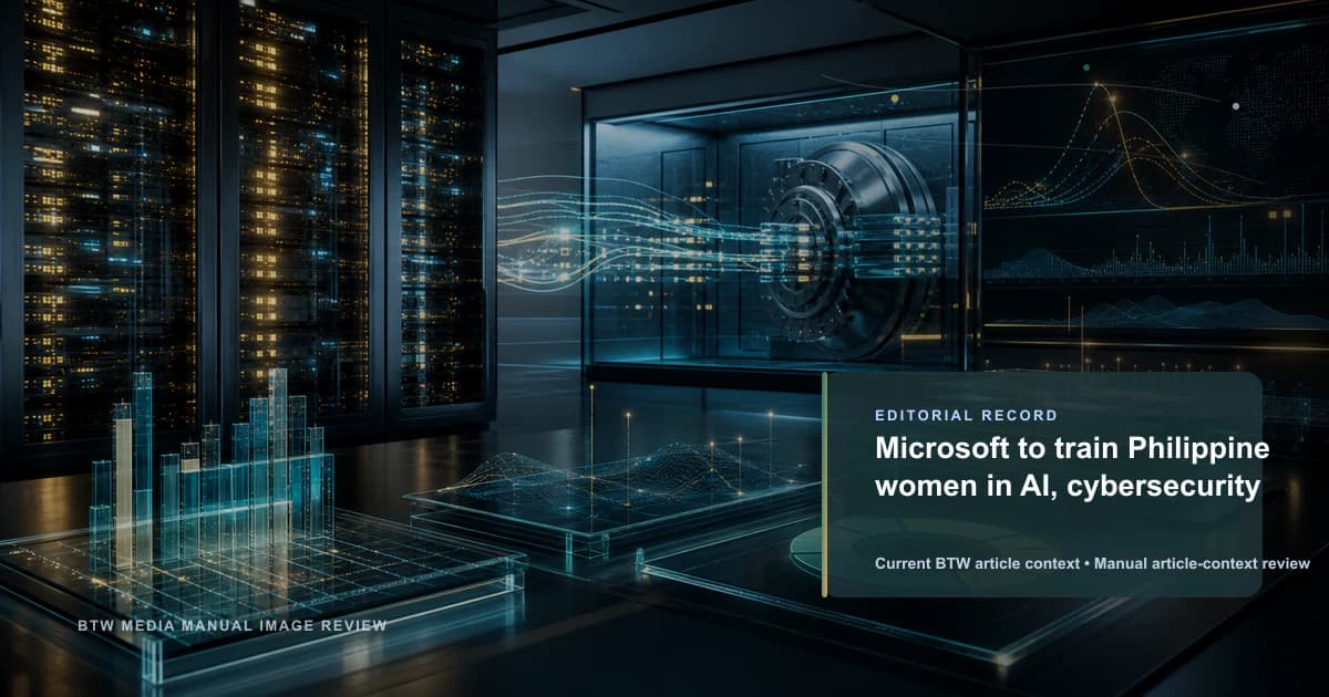 Microsoft capacitará a mujeres filipinas en IA y ciberseguridad