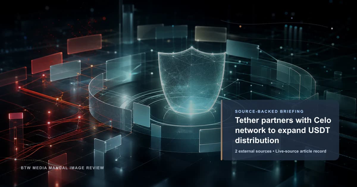Tether se asocia con Celo Network para expandir la distribución de USDT
