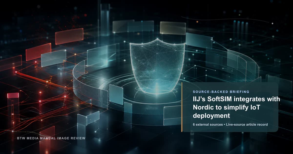 SoftSIM de IIJ se integra con Nordic para simplificar el despliegue de IoT