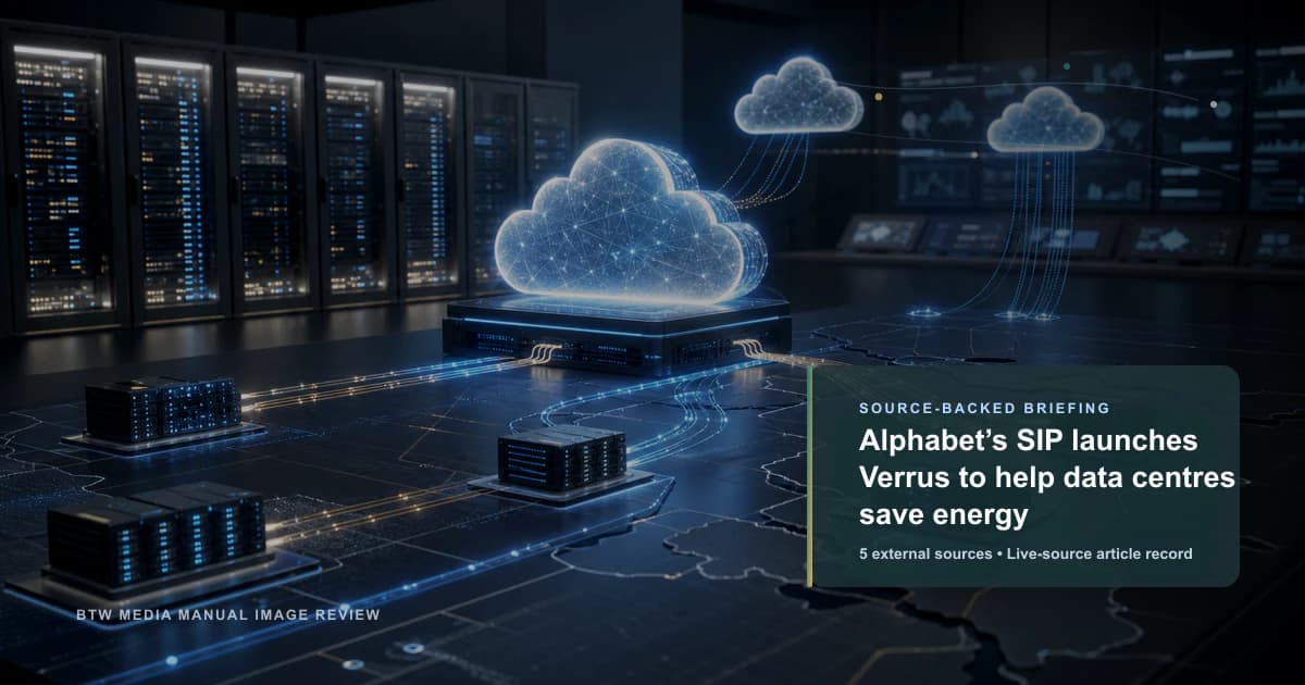 Alphabet’s SIP lanza Verrus para ayudar a los centros de datos a ahorrar energía