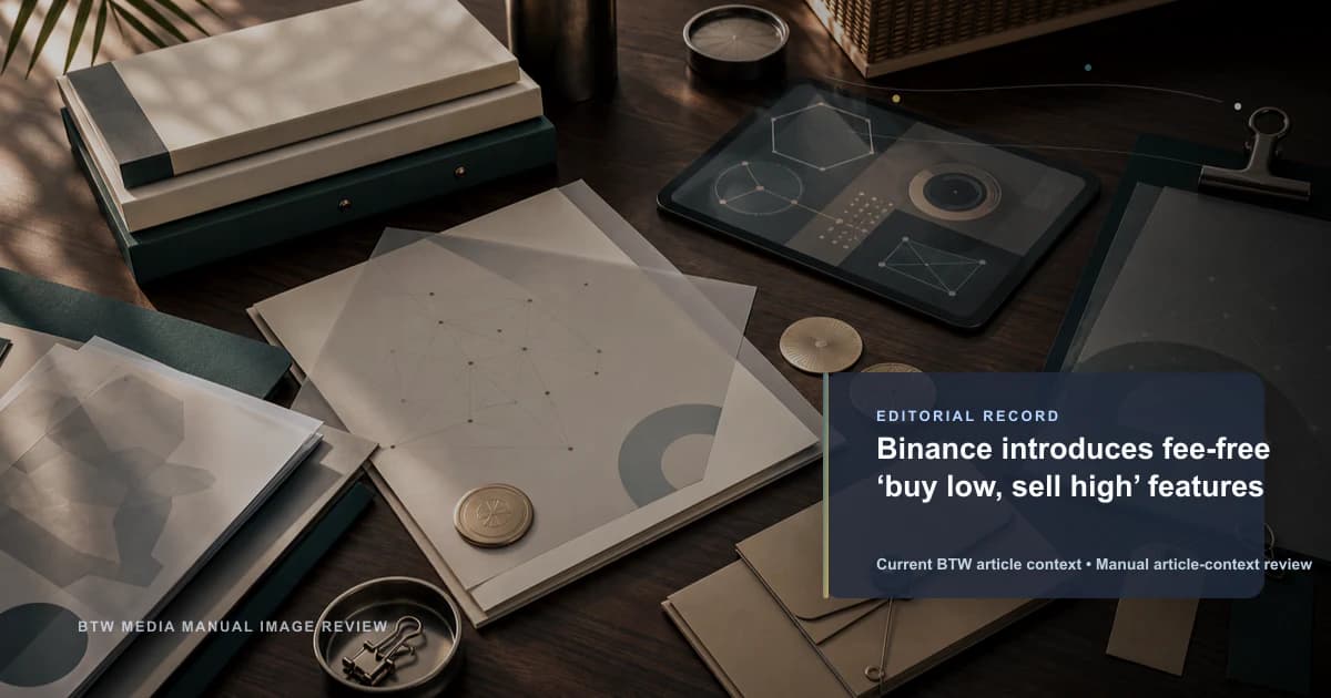 Binance presenta funcionalidades sin comisiones de 'comprar bajo, vender alto'