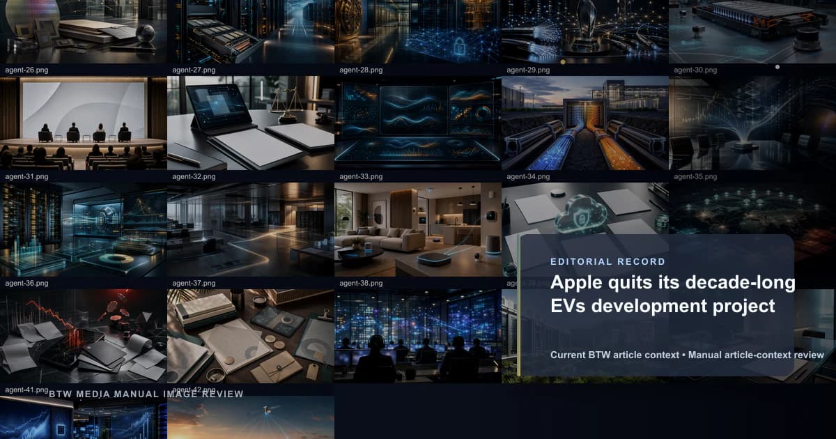 Apple abandonne son projet de voiture électrique après une décennie