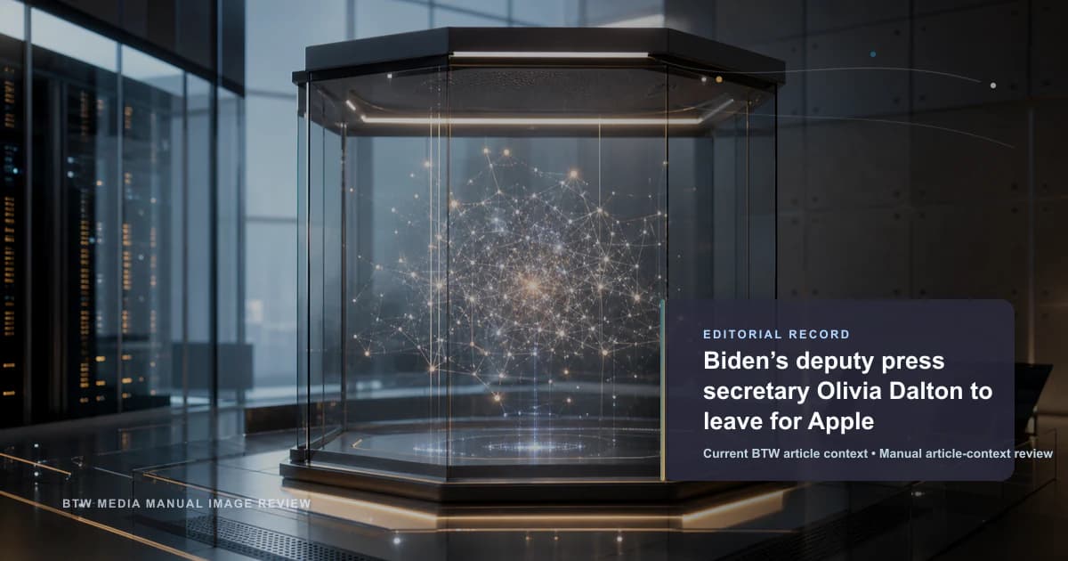 Olivia Dalton, porte-parole adjointe de Biden, rejoint Apple