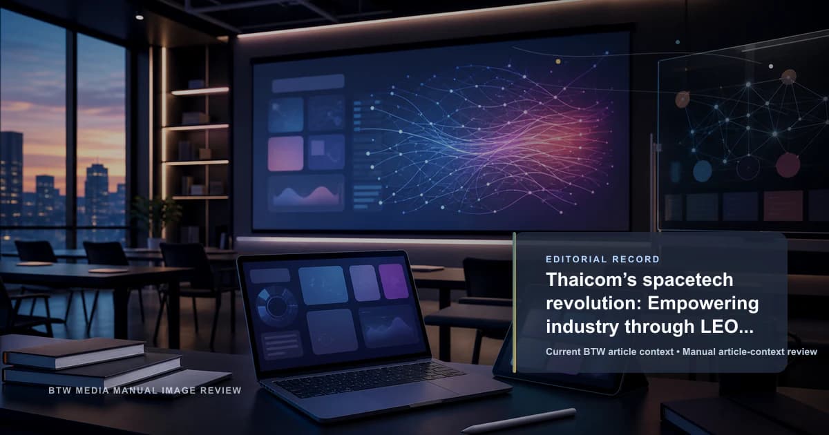 La révolution spacetech de Thaicom: autonomiser l'industrie grâce aux satellites LEO