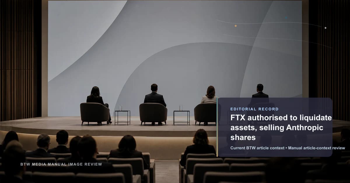 FTX autorisé à liquider ses actifs en vendant ses parts d'Anthropic