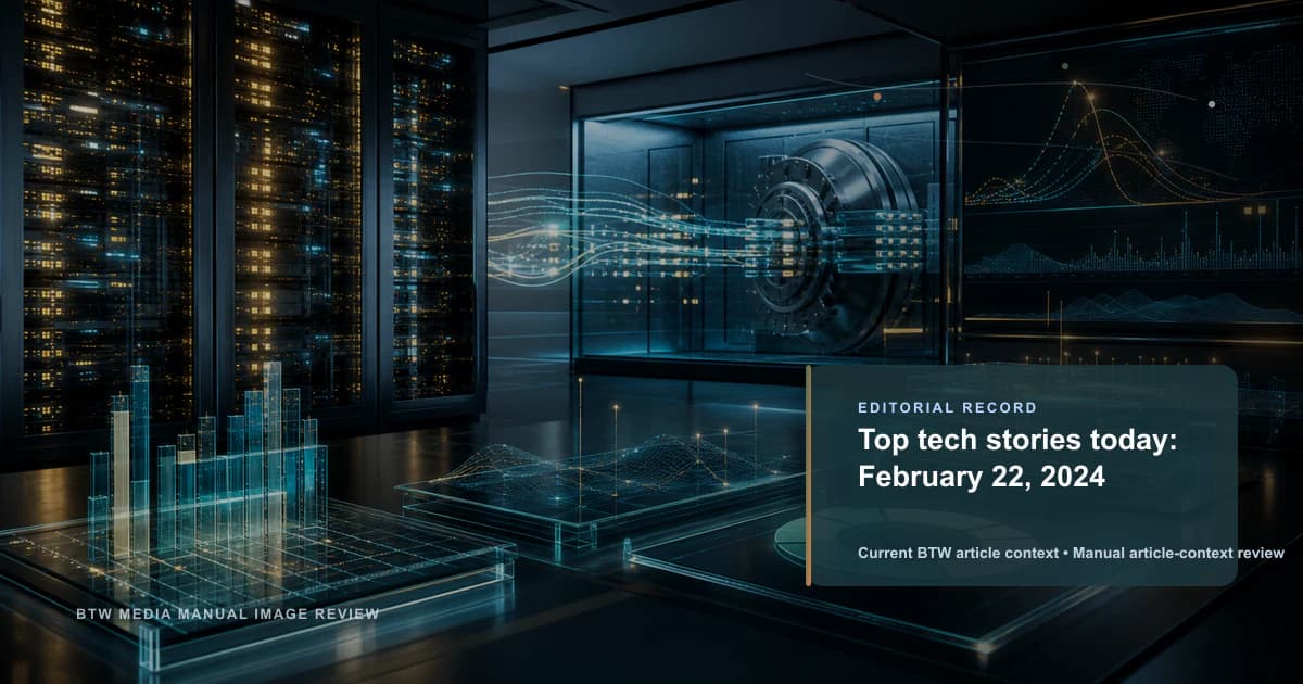 Top actualités tech : 22 février 2024