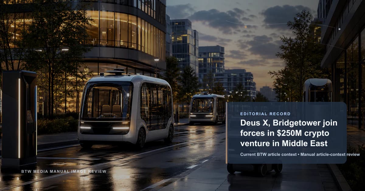 Deus X y Bridgetower unen fuerzas en empresa de cripto de $250M en Medio Oriente
