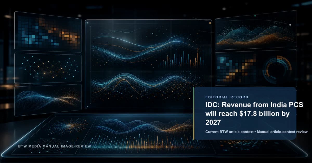 IDC: Los ingresos de los PCS de India alcanzarán los 17,8 mil millones de dólares en 2027