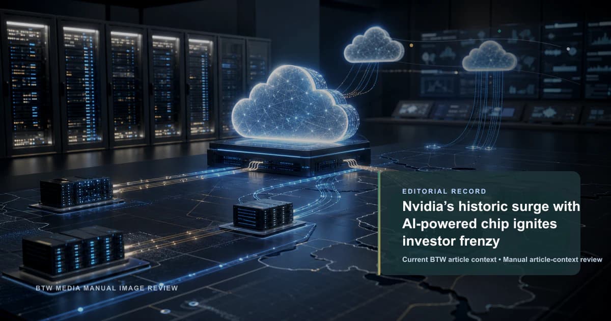 Nvidia AI 芯片推动历史性暴涨引发投资者狂热