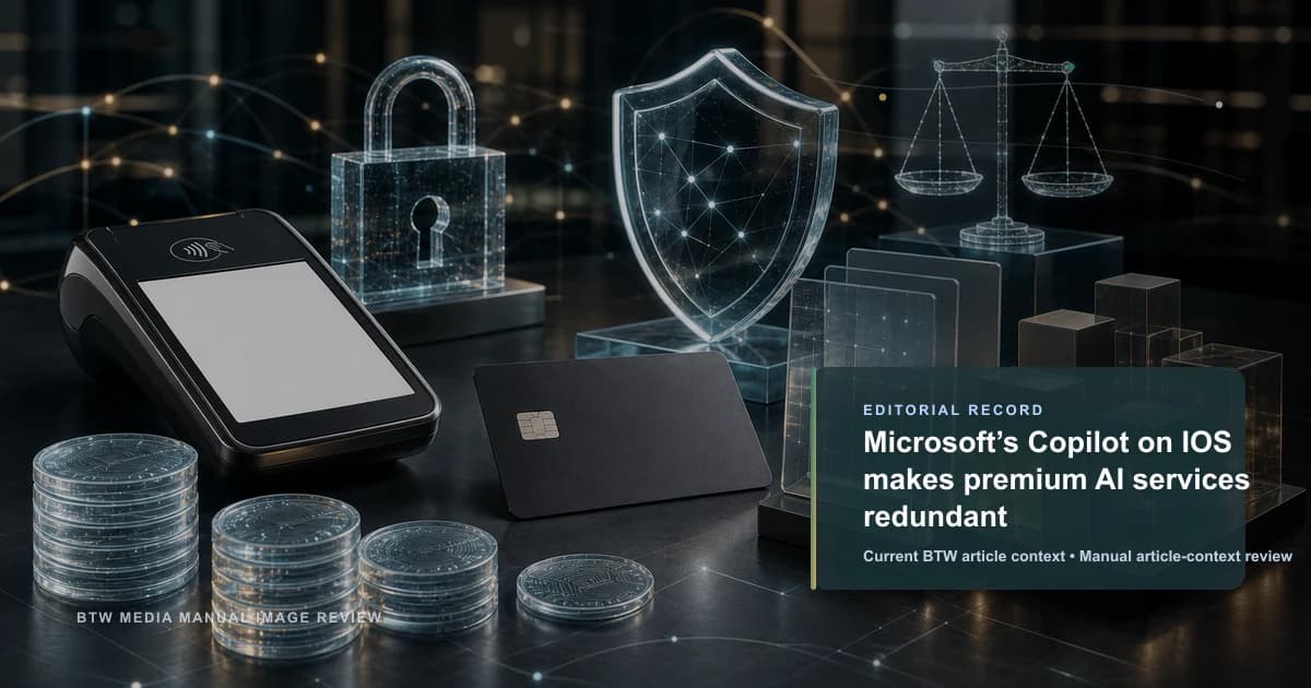 Microsoft’s Copilot on IOS makes premium AI services redundant reviewed editorial briefing visual