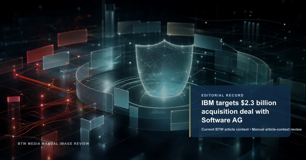 IBM 拟以 23 亿美元收购 Software AG