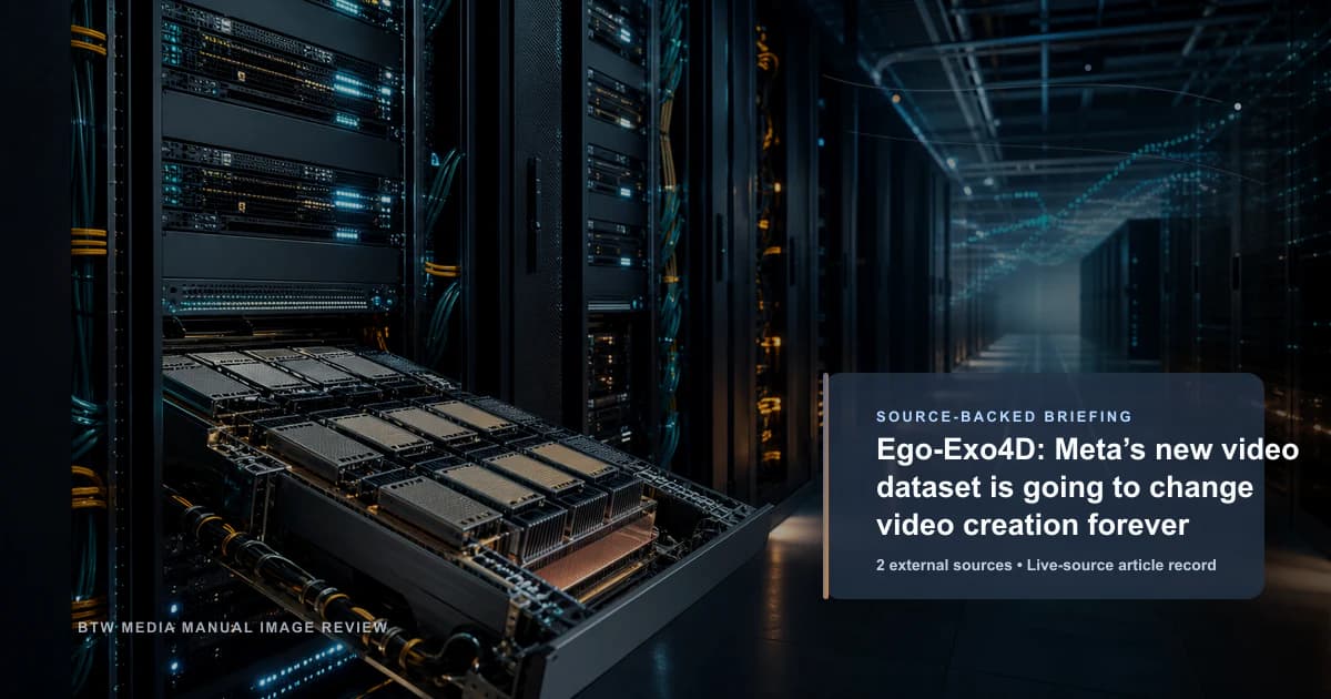 Ego-Exo4D: مجموعة بيانات الفيديو الجديدة من Meta ستحدث ثورة في إنشاء الفيديو