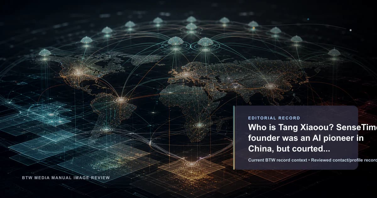 Who is Tang Xiaoou? SenseTime founder was an AI pioneer in China, but courted controversy with facial recognition software reviewed editorial briefing visual