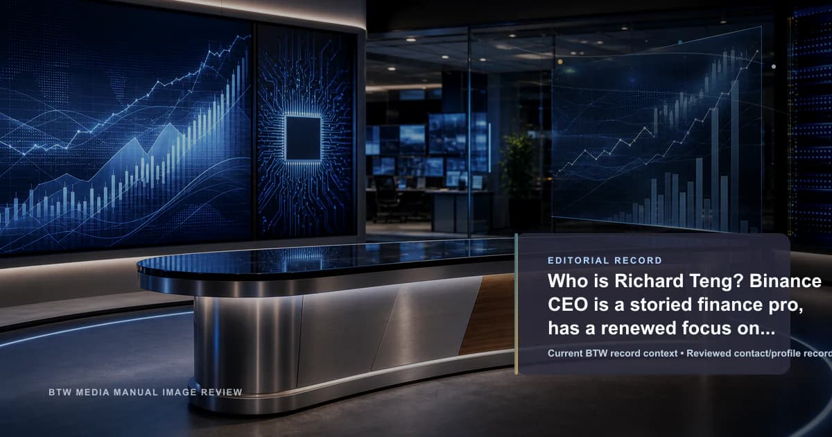 Who is Richard Teng? Binance CEO is a storied finance pro, has a renewed focus on decentralising the world’s money reviewed editorial briefing visual