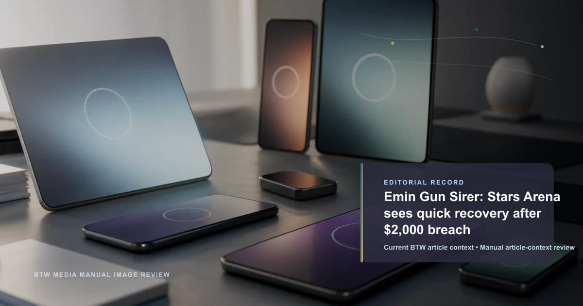 Emin Gun Sirer: Stars Arena se recupera rápido tras brecha de $2,000