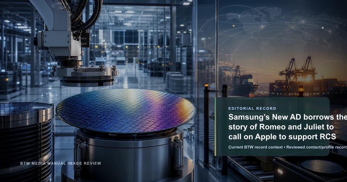 Samsung’s New AD borrows the story of Romeo and Juliet to call on Apple to support RCS reviewed editorial briefing visual