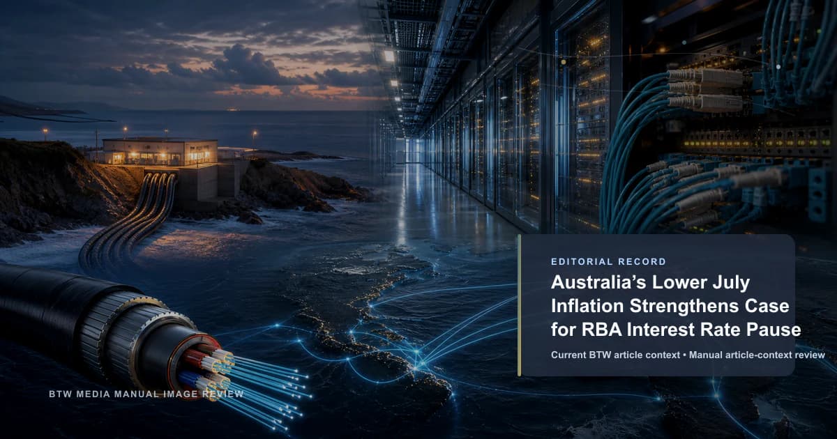 L'inflation australienne en baisse en juillet renforce les arguments en faveur d'une pause des taux de la RBA