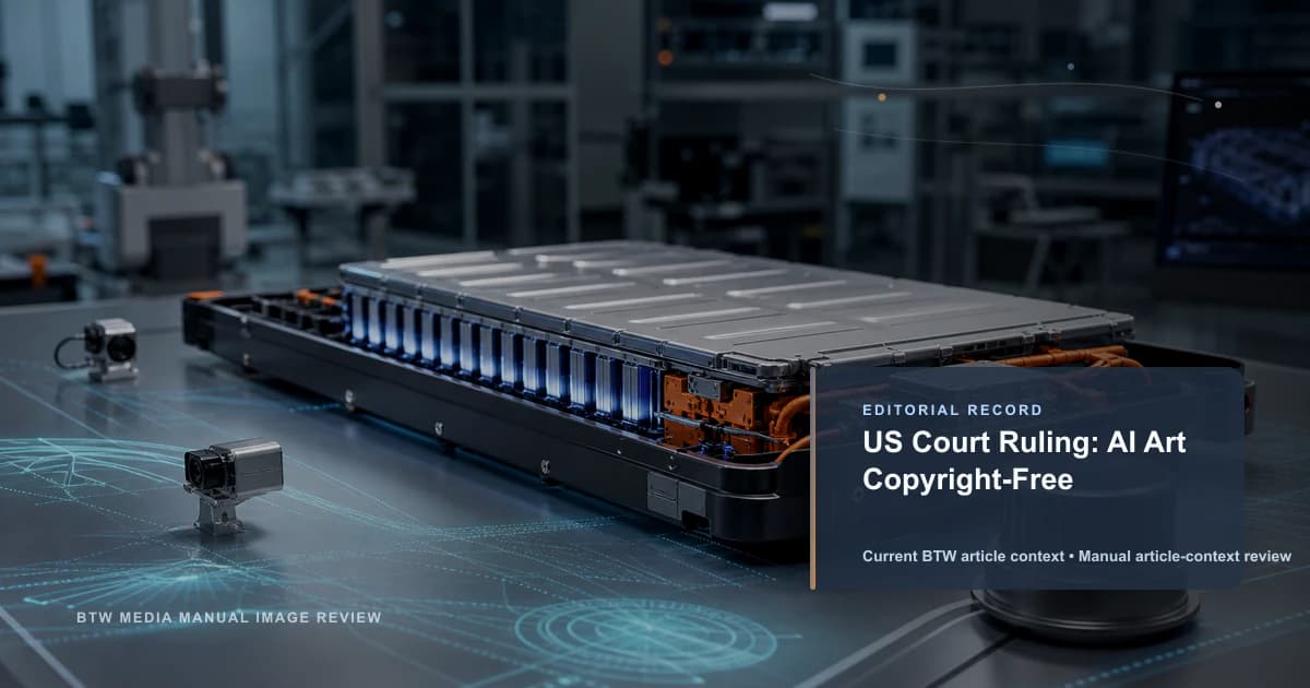 US Court Ruling: AI Art Copyright-Free reviewed editorial briefing visual