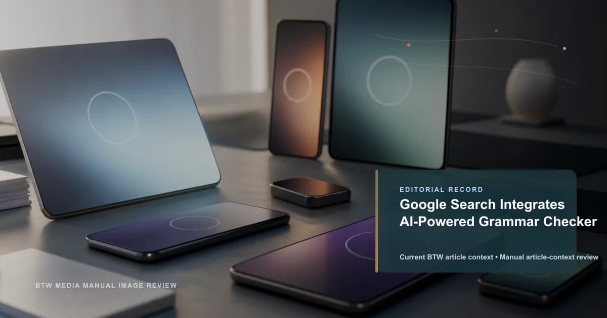 Google Search Integrates AI-Powered Grammar Checker