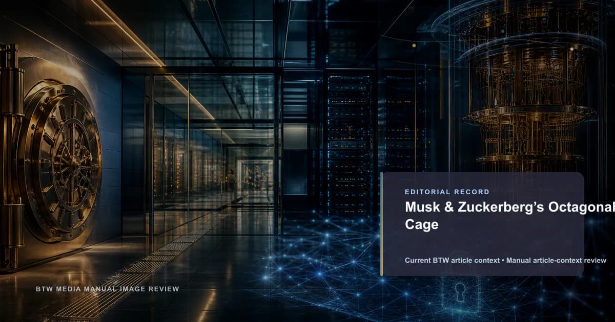 Musk & Zuckerberg’s Octagonal Cage