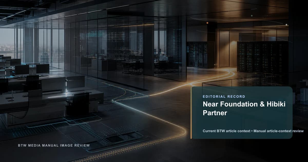 Near Foundation & Hibiki Partner reviewed editorial briefing visual