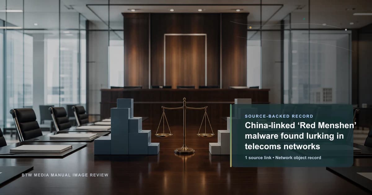 Logiciel malveillant « Red Menshen » lié à la Chine caché dans les réseaux de télécommunications