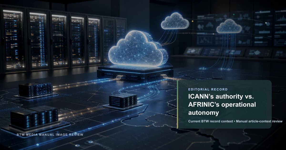 L'autorité de l'ICANN face à l'autonomie opérationnelle d'AFRINIC