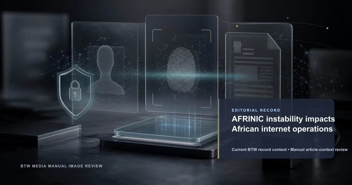 AFRINIC instability impacts African internet operations reviewed editorial briefing visual