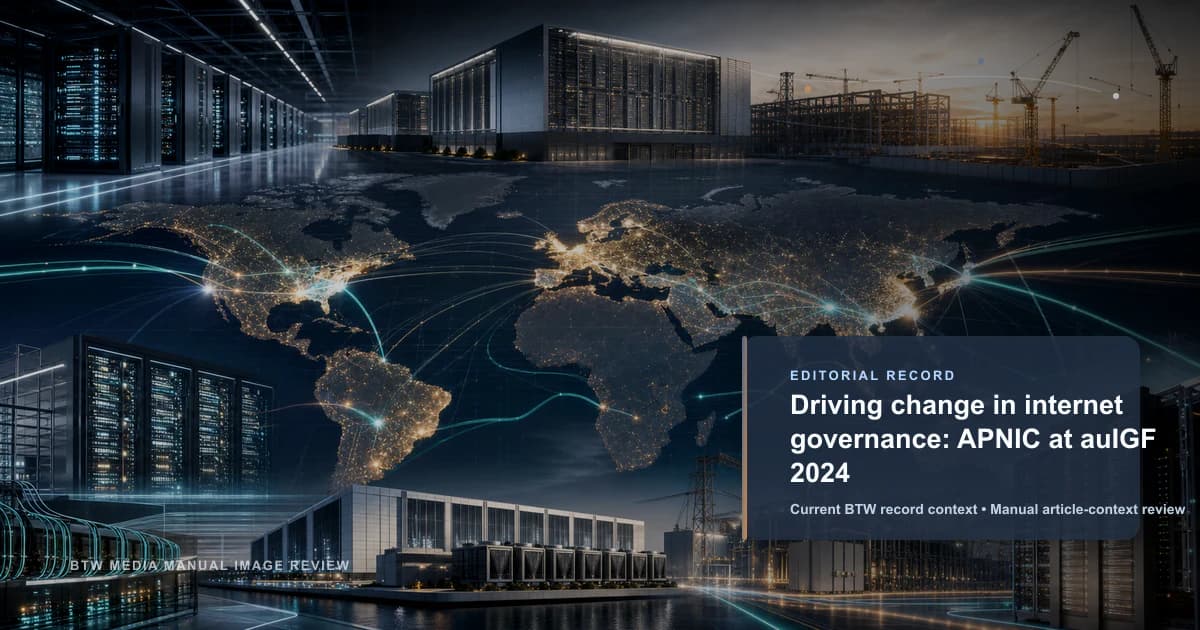 Piloter le changement dans la gouvernance de l'Internet : l'APNIC à l'auIGF 2024