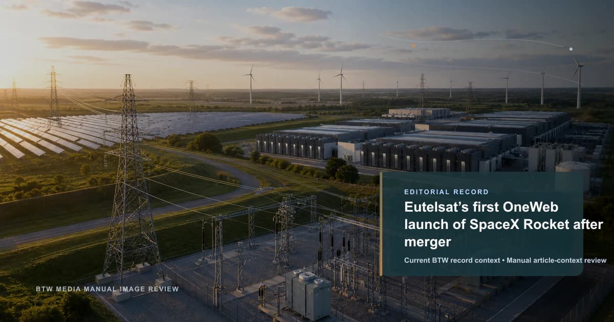 Premier lancement OneWeb d'Eutelsat avec une fusée SpaceX après la fusion