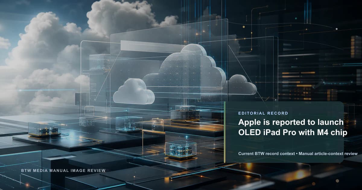 Apple lanzaría el iPad Pro OLED con chip M4
