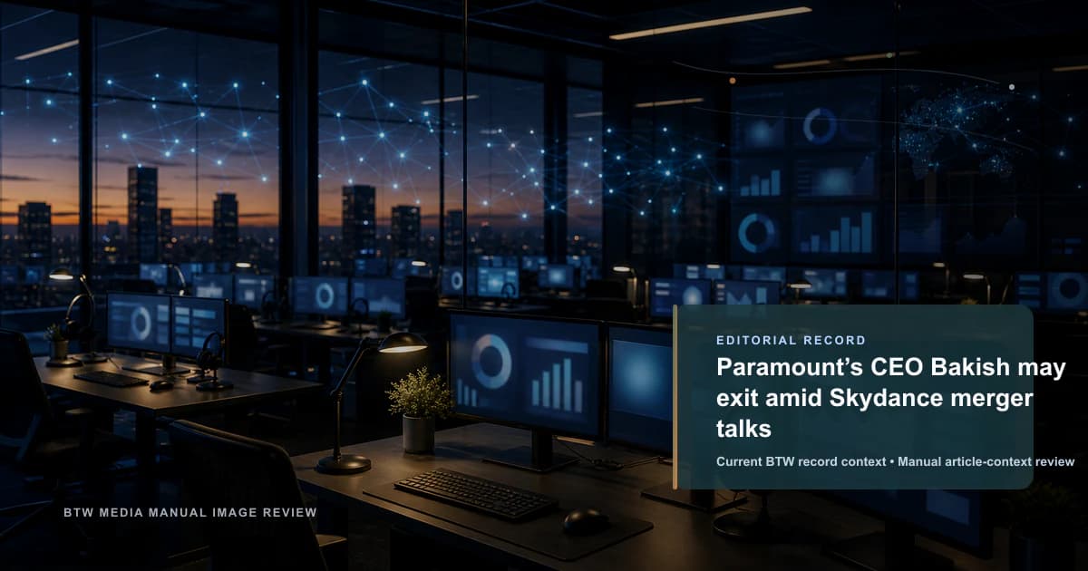La posible salida de Bob Bakish, CEO de Paramount, en medio de las negociaciones de fusión con Skydance