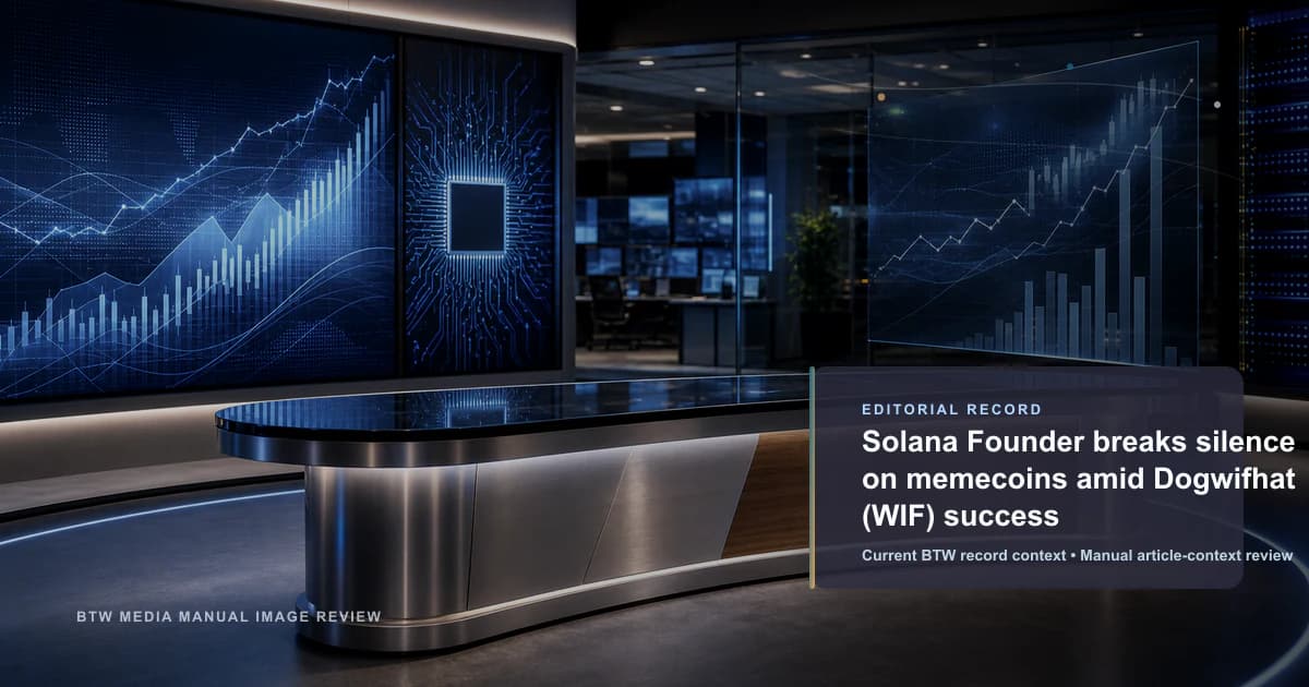 Solana Founder breaks silence on memecoins amid Dogwifhat (WIF) success