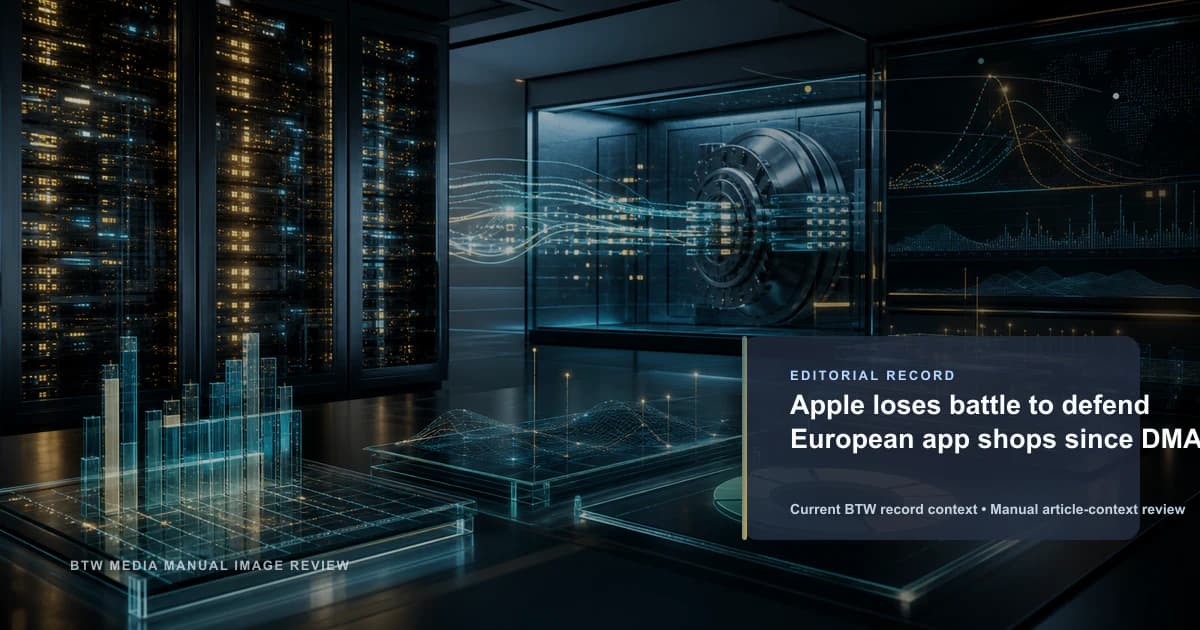 Apple perd la bataille pour défendre les magasins d’applications européens depuis le DMA