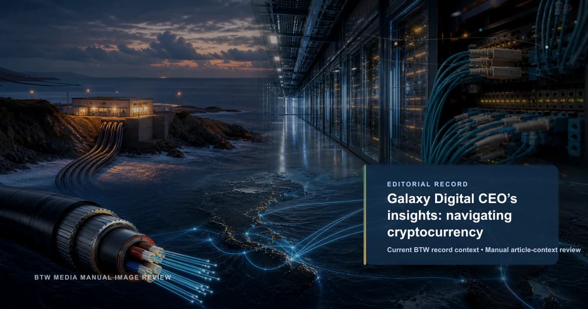 Les perspectives du PDG de Galaxy Digital : naviguer dans les cryptomonnaies