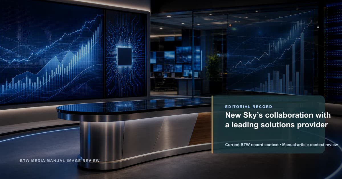 Colaboración de New Sky con un proveedor líder de soluciones