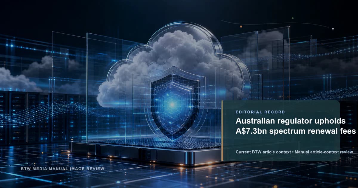 Australian regulator upholds A$7.3bn spectrum renewal fees reviewed editorial image