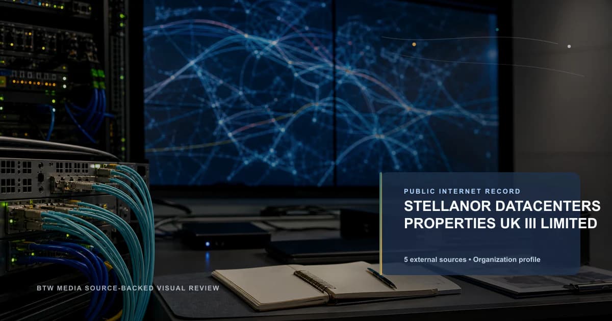 STELLANOR DATACENTERS PROPERTIES UK III LIMITED