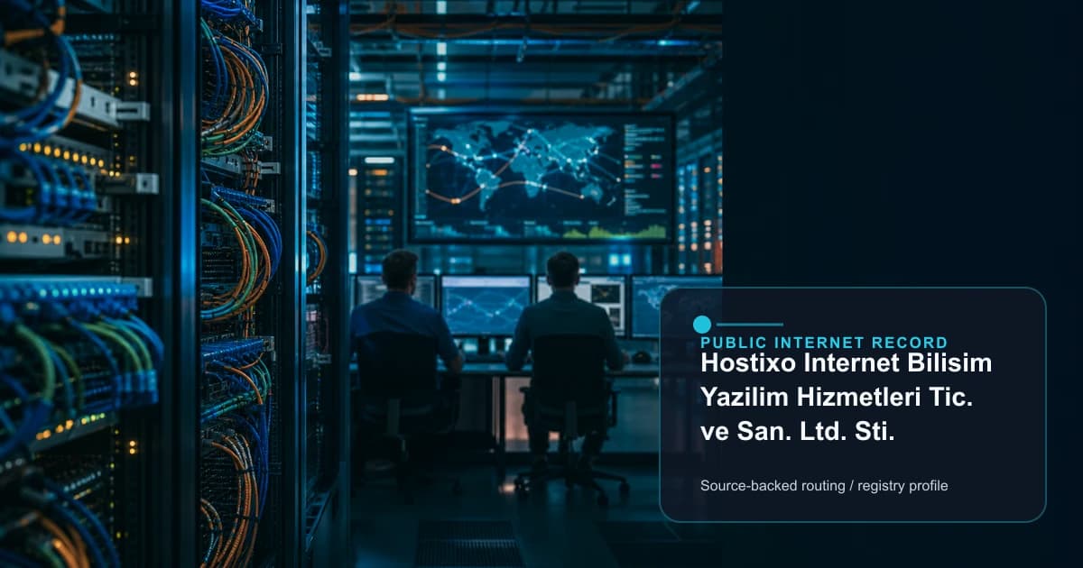 Hostixo Internet Bilisim Yazilim Hizmetleri Tic. ve San. Ltd. Sti.