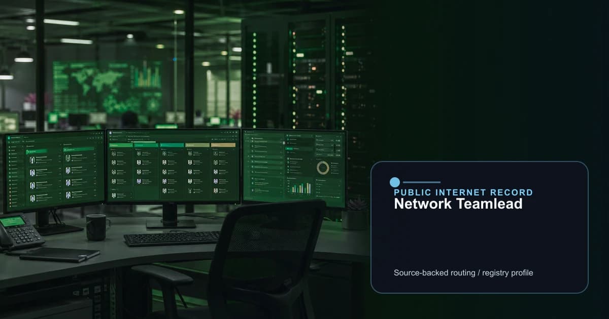 Network Teamlead