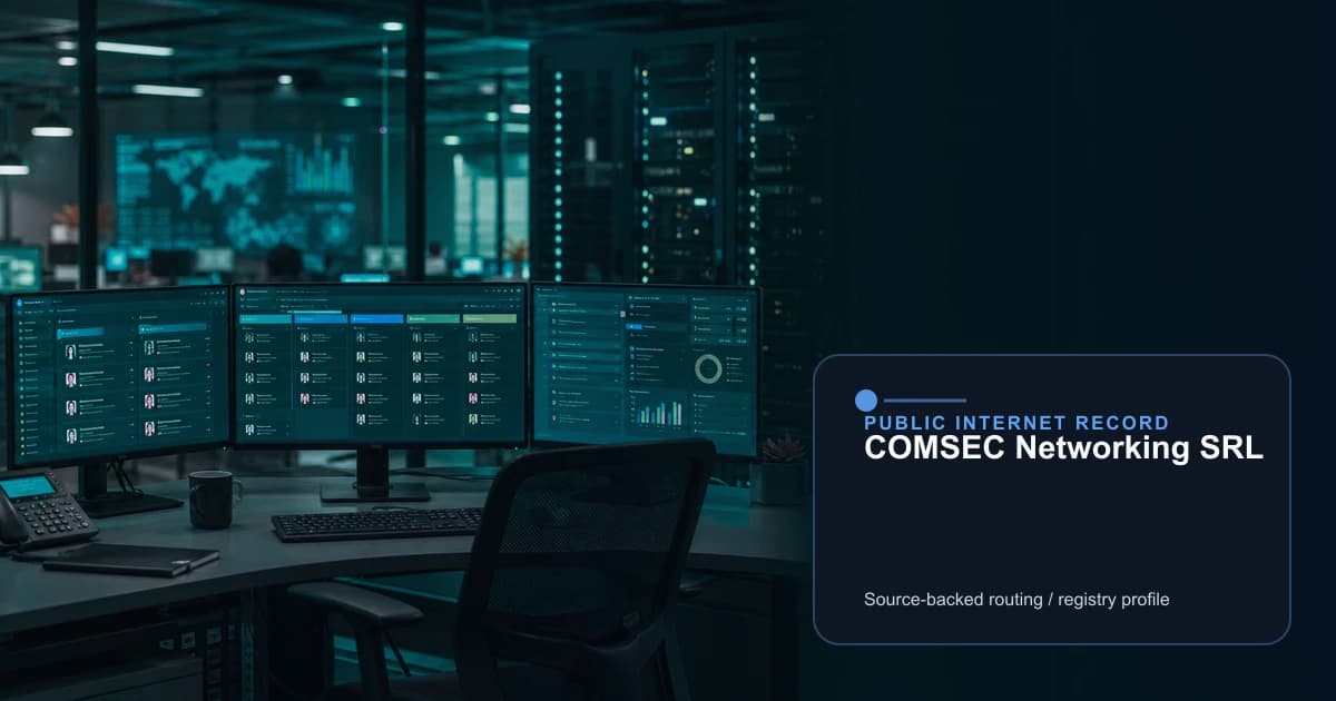 COMSEC Networking SRL