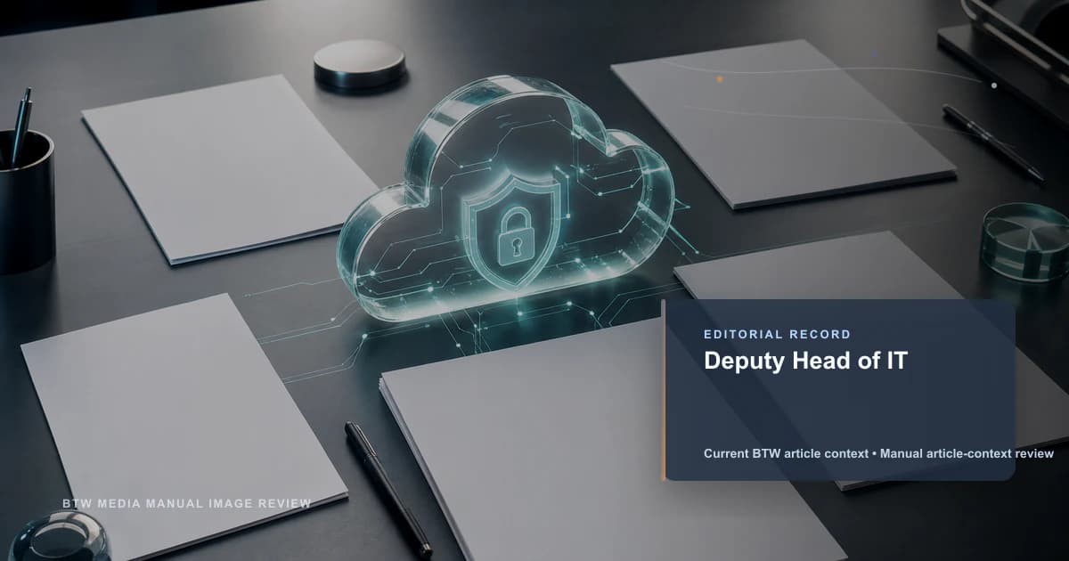 Deputy Head of IT