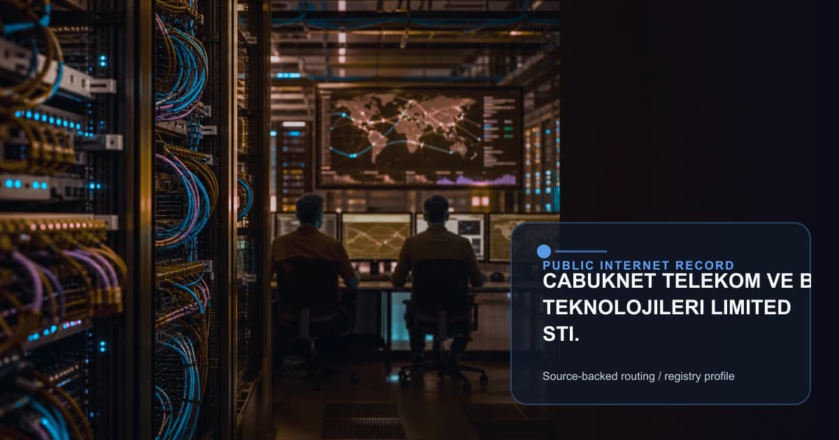 CABUKNET TELEKOM VE BILGI TEKNOLOJILERI LIMITED STI.
