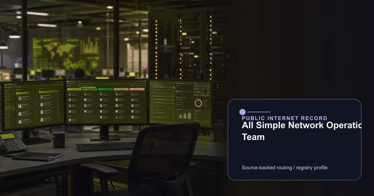 All Simple Network Operations Team